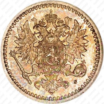 50 пенни 1865, S - Аверс
