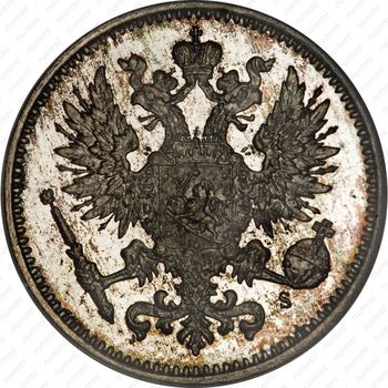 50 пенни 1874, S - Аверс