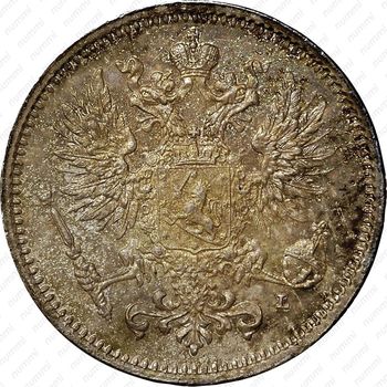 50 пенни 1891, L - Аверс