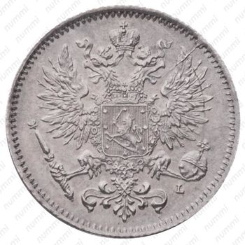 50 пенни 1892, L - Аверс