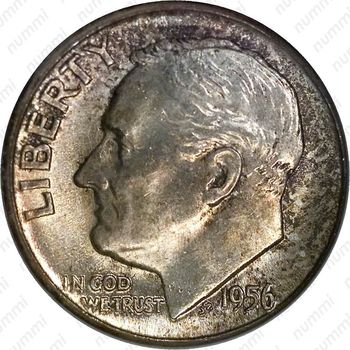 10 центов 1956