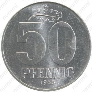 50 пфеннигов 1968, A