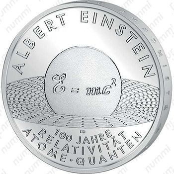 10 евро 2005, Эйнштейн