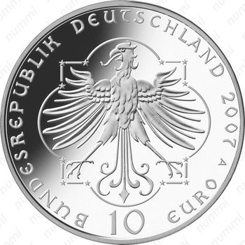 10 евро 2007, Елизавета Венгерская (Тюрингская)