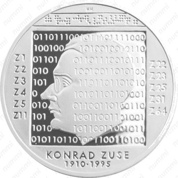 10 евро 2010, Конрад Цузе