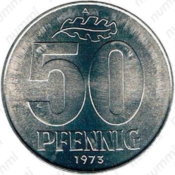 50 пфеннигов 1973, A