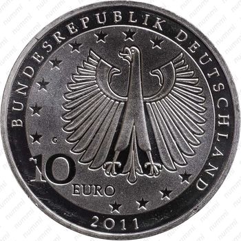 10 евро 2011, Франц Лист