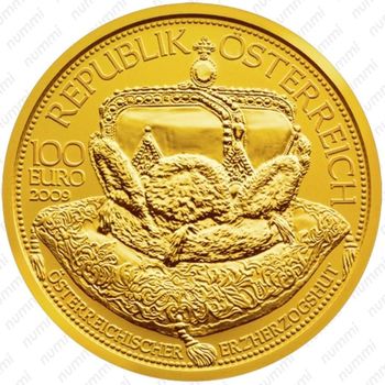 100 евро 2009, Корона эрцгерцогов Австрии