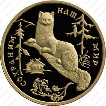 100 рублей 1994, соболь