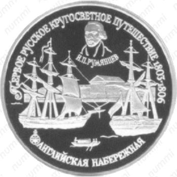 150 рублей 1993, набережная