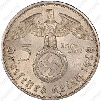 5 рейхсмарок 1938