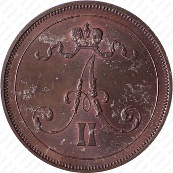 10 пенни 1876 - Аверс