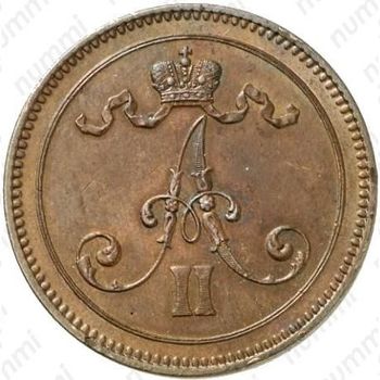10 пенни 1866 - Аверс