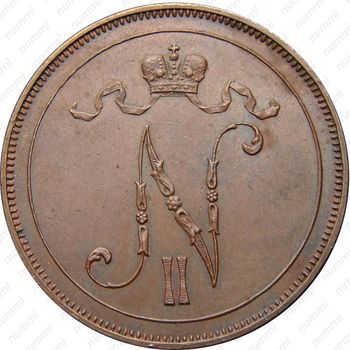 10 пенни 1899 - Аверс