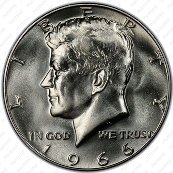 50 центов 1966 - Аверс