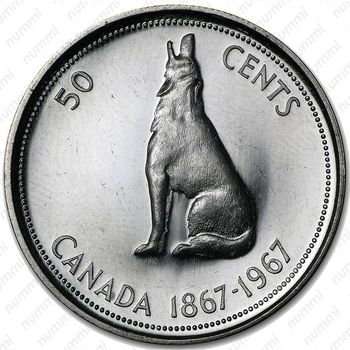 50 центов 1967, 100 лет Конфедерации Канада