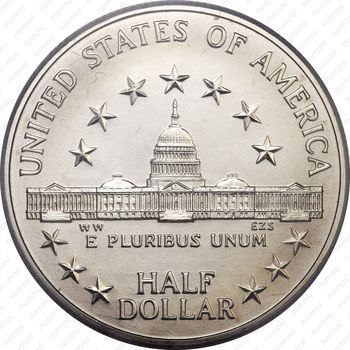 50 центов 1989, Конгресс США - Реверс