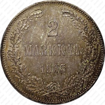 2 марки 1905, L - Реверс
