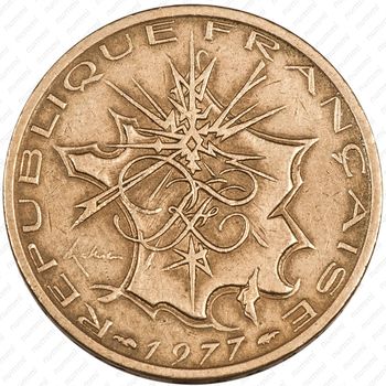 10 франков 1977