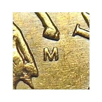 10 копеек 2005, М, штемпель 1Г (Ю.К.), вариант расположения буквы М