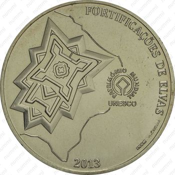 2,5 евро 2013, крепость Элваш - Реверс