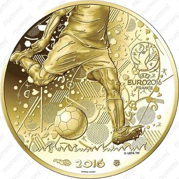 100 евро 2016, ЧЕ по футболу