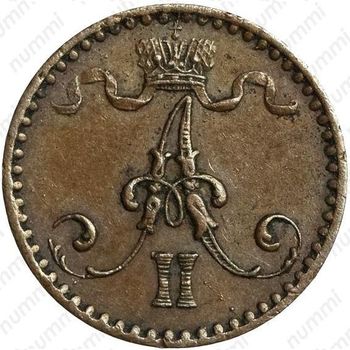 1 пенни 1867 - Аверс