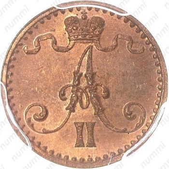 1 пенни 1871 - Аверс
