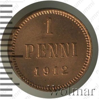 1 пенни 1912 - Реверс