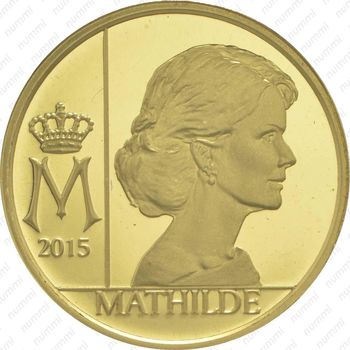 12,5 евро 2015, королева Матильда
