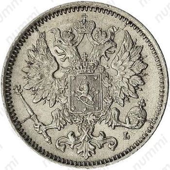 25 пенни 1889, L - Аверс