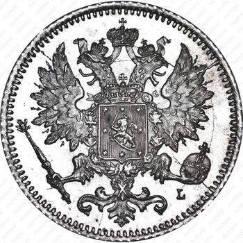 25 пенни 1891, L - Аверс