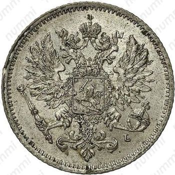 25 пенни 1906, L - Аверс