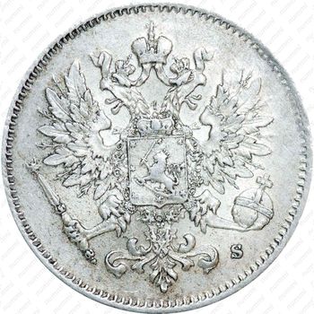 25 пенни 1916, S - Аверс