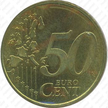 50 евро центов 2002 - Реверс