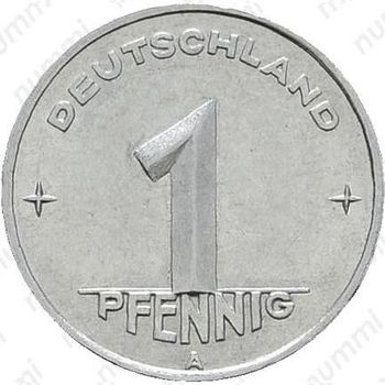 1 пфенниг 1950, ГДР
