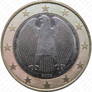 1 евро 2003 - Аверс