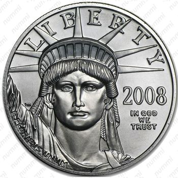100 долларов 2008, американский орёл
