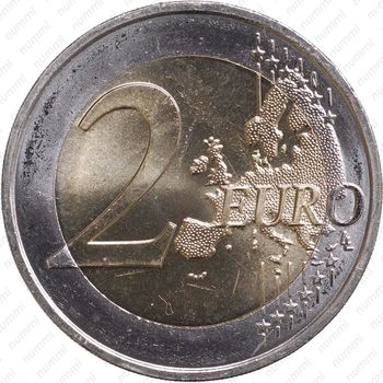 2 евро 2011, регулярный чекан Монако, Prince Albert II (князь Альберт II) - Реверс