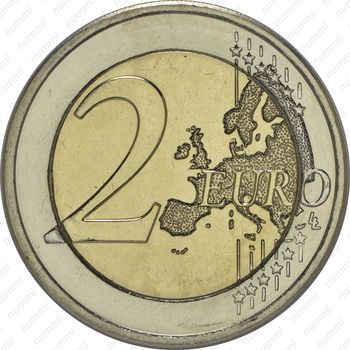 2 евро 2013, гимн - Реверс