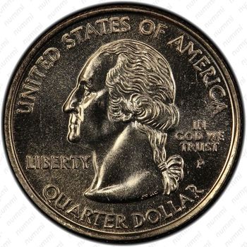 25 центов 2000, Южная Каролина - Аверс