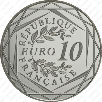 10 евро 2014, галльский петух