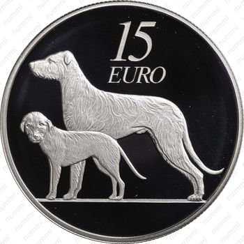 15 евро 2012, ирландский волкодав