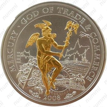 10 долларов 2008, Меркурий