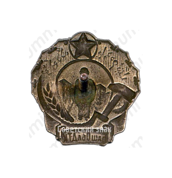 Знак Башкирской областной детской трудовой колонии 