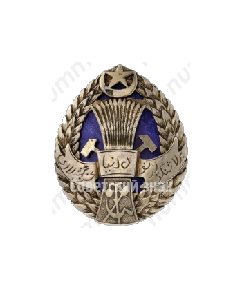 Орден труда Хорезмской ССР. Тип 1 