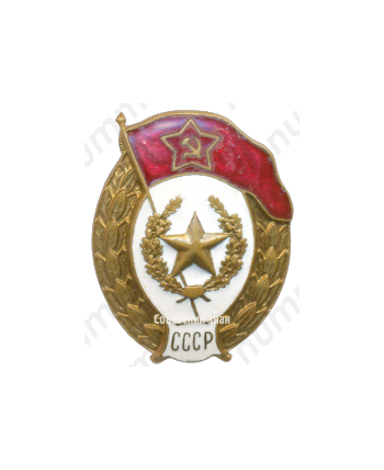 Знак об окончании мотострелкового училища 