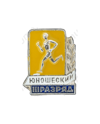 Знак «III юношеский разряд по бегу»