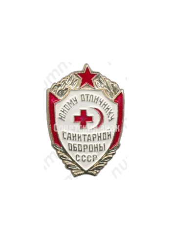 Знак «Юному отличнику санитарной обороны СССР»