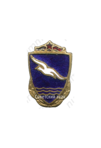 Членский знак ДСО «Буревестник». Тип 1 